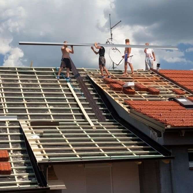 Plat dak Roelofarendsveen opnieuw leggen